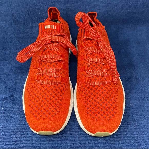 NOBULL Allday Knit White Core Sneaker Running Shoes Men's Sz 12 Gym Comfort - Picture 5 of 10